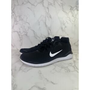 Nike Womens Free RN 2018 942837-001 Black Running Shoes Sneakers Women’s 8